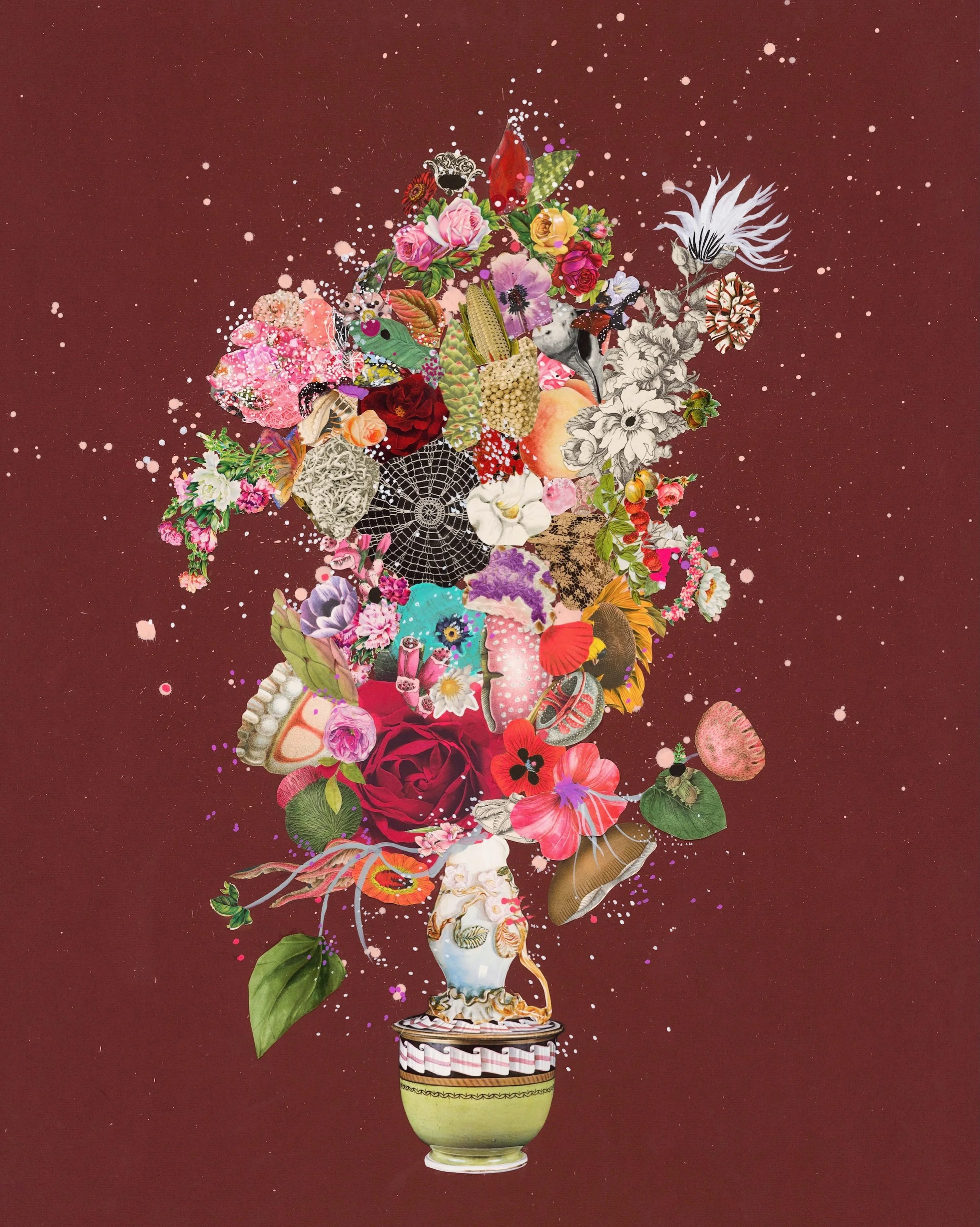 large scale collage work
&ldquo;a long drink of flowers&rdquo;
32&rdquo;x 40,&rdquo; mixed media on recycled mat board
please contact the @drydengallery for price &amp; purchase info
&bull;
#jennybrownart #botanicalcollage