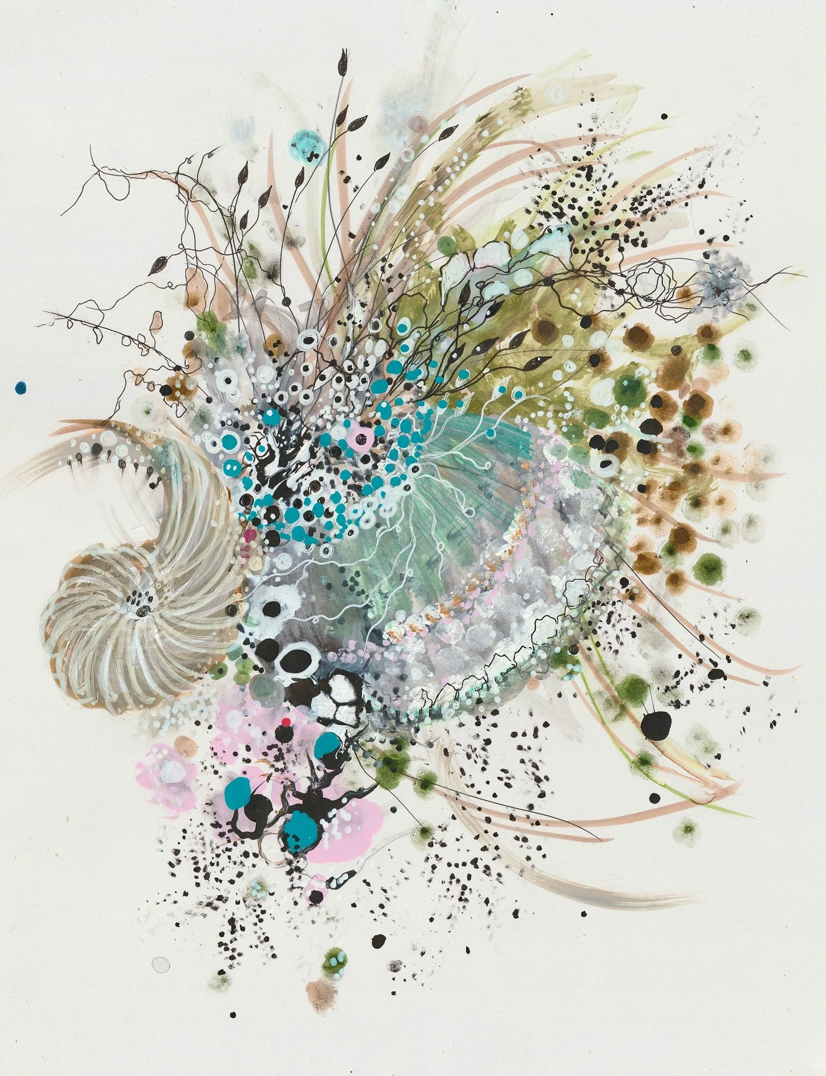 Sea Cluster & Skirted Shell