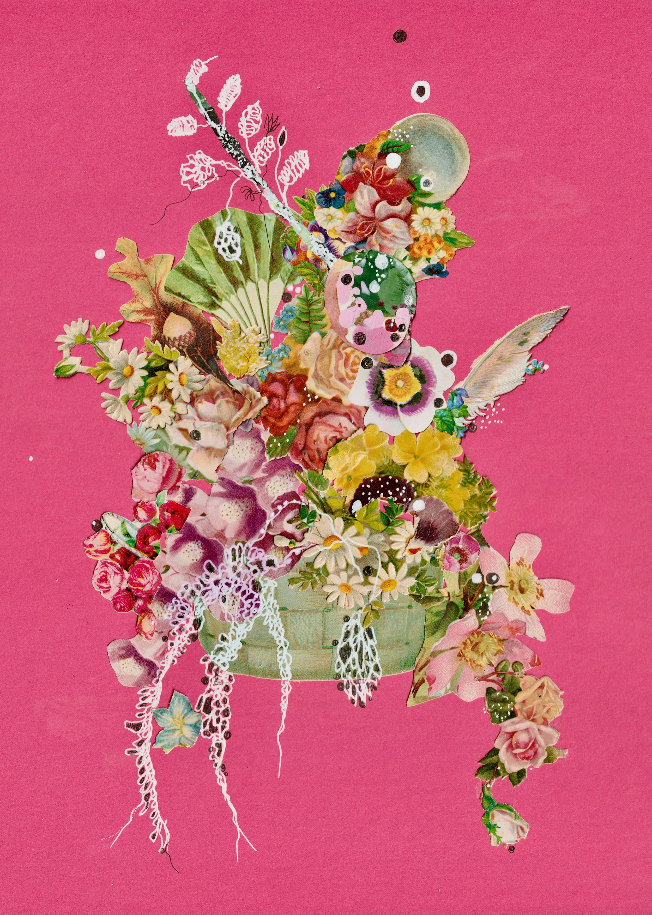 Pink Homage to the Art of Flower Arranging