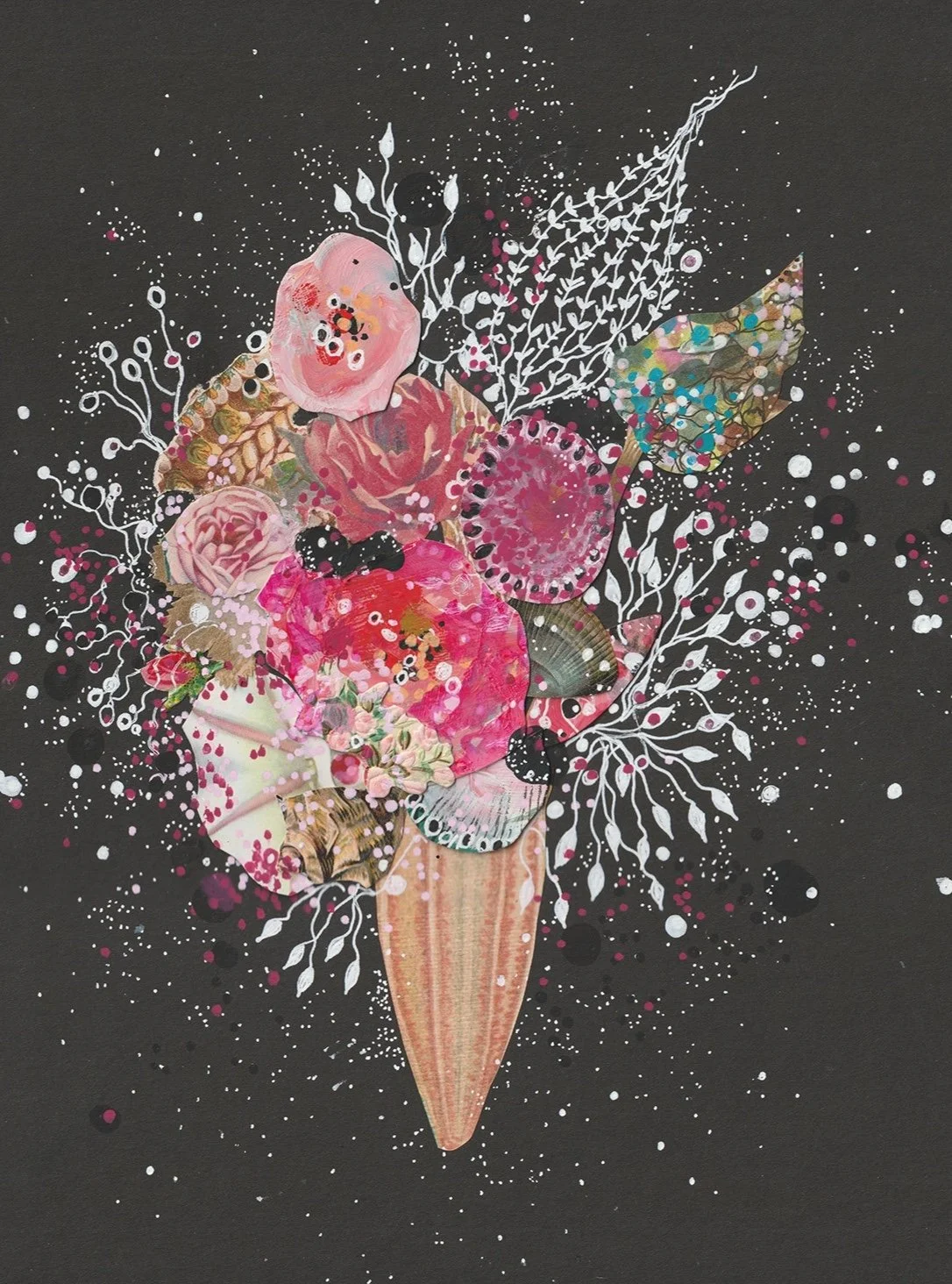 Pink Offering to the Night Sky