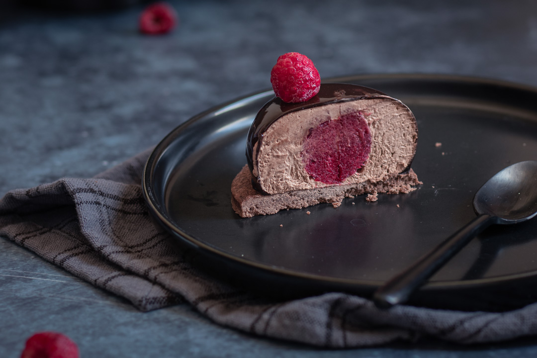 Entremets Chocolat Framboise - A Cookie Story