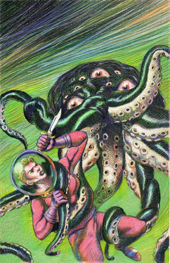Shes A Monster Cover re-creation kurt brugel.jpg