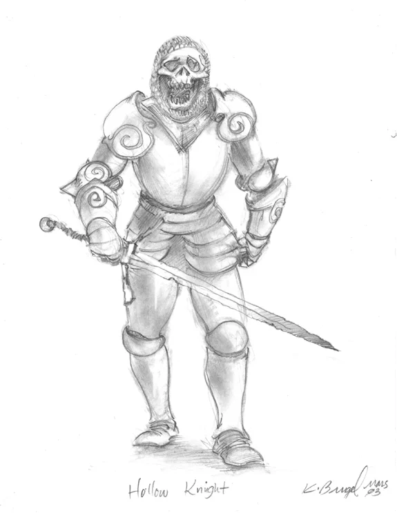 Tombs RPG illustration Hallow Knight pencils.jpg