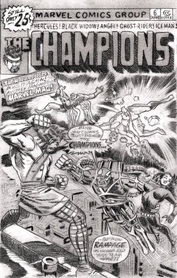 Champions #6 pencils preliminary drawing 03 web2-min.jpg