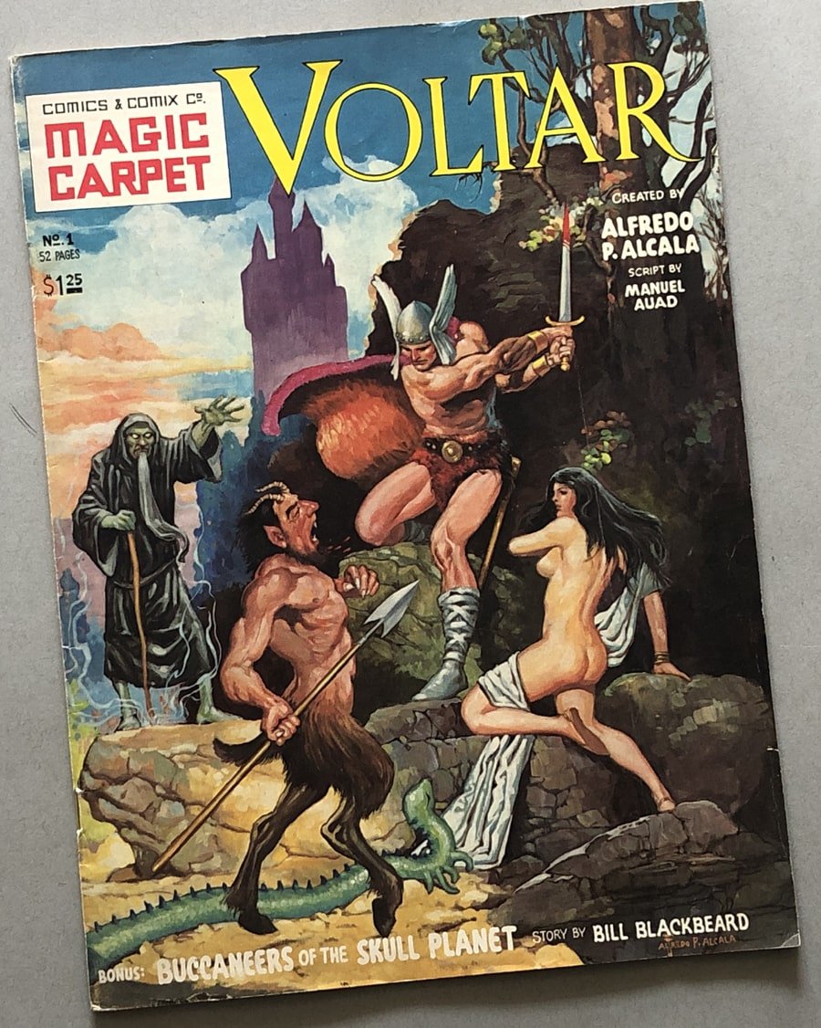 Alfredo Alcala's Voltar comic collection from Magic Carpet 01-min.jpg