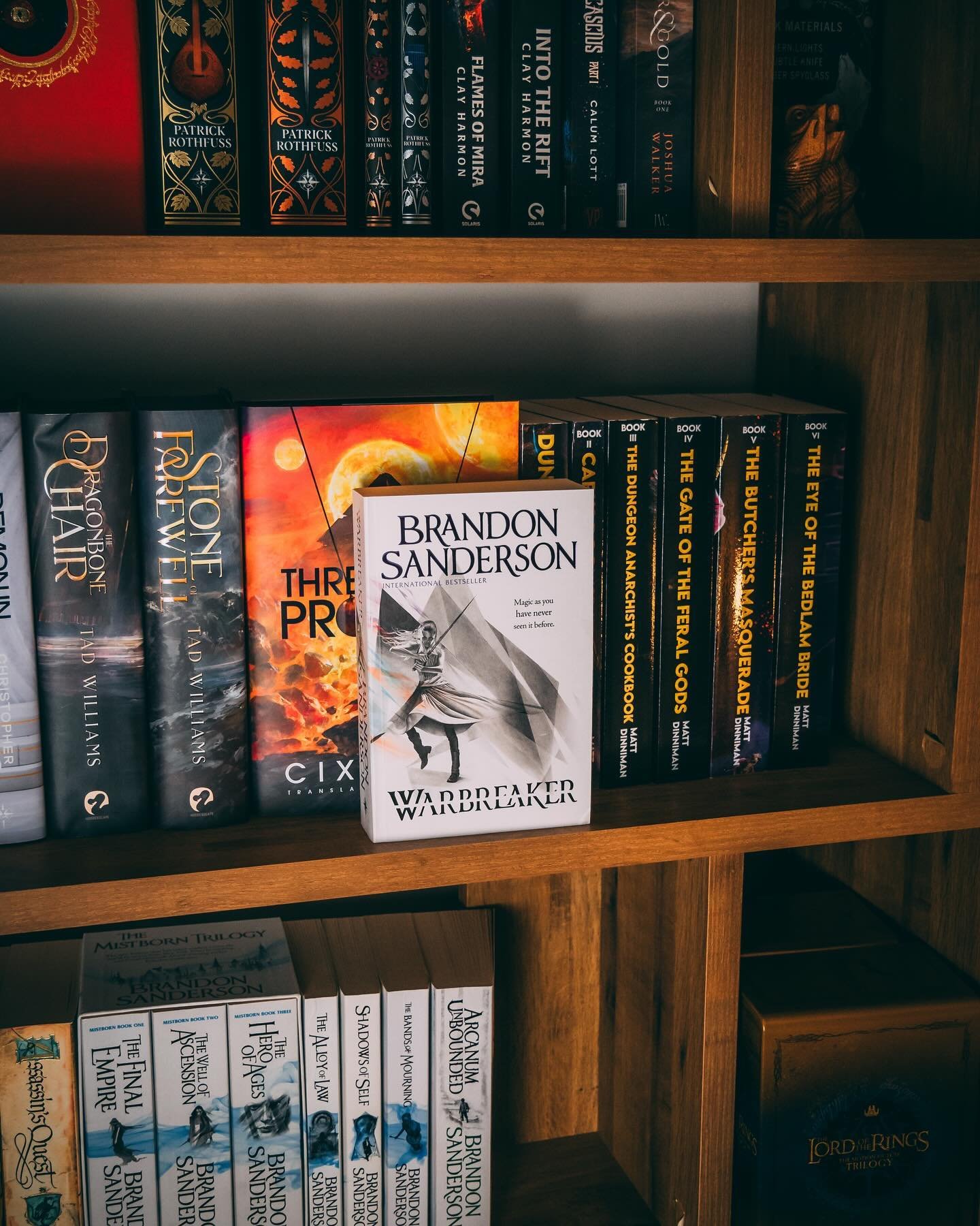 Warbreaker Wednesday 🪄

📚 What is a unique magic system that you love?

A color magic system is such a fun idea. I loved Warbreaker and I can&rsquo;t for its sequels! Have you read Warbreaker yet?

#brandonsanderson #fantasybooks #cosmere