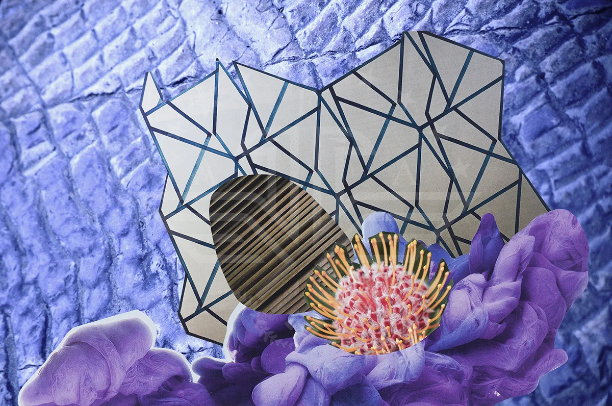 Violet Sea Scaffold No. 1
