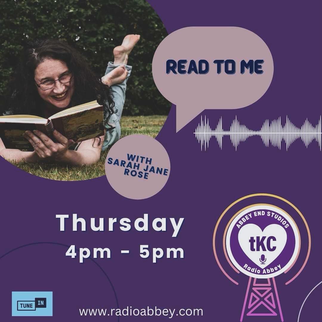 I have embarked on a new little project.. because I have loads of time on my hands obviously! I am now hosting a little radio show on Radio Abbey @abbeyendstudios, Kenilworth. The show is called &lsquo;Read To Me&rsquo; and I am inviting people to jo