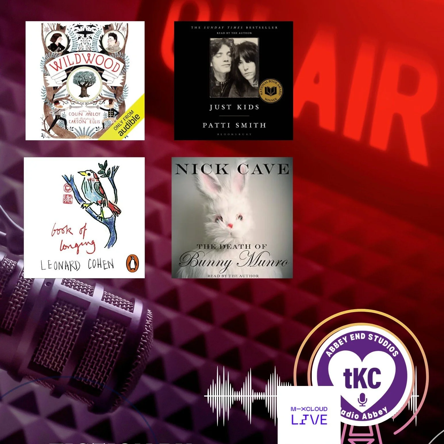 Today's show will be bought to you by Fiction written by musicians.  Music and fiction are intrinsically linked, but how many musicians and taken to writing fiction books? Todays show will feature four musicians who have done just that. Tune in at 2p