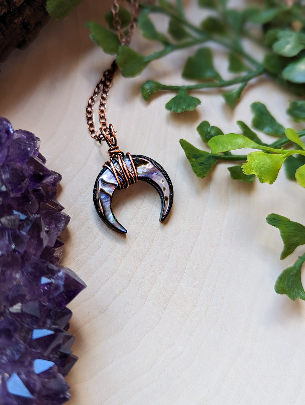 Abalone Shell Necklace — Everlasting Chance