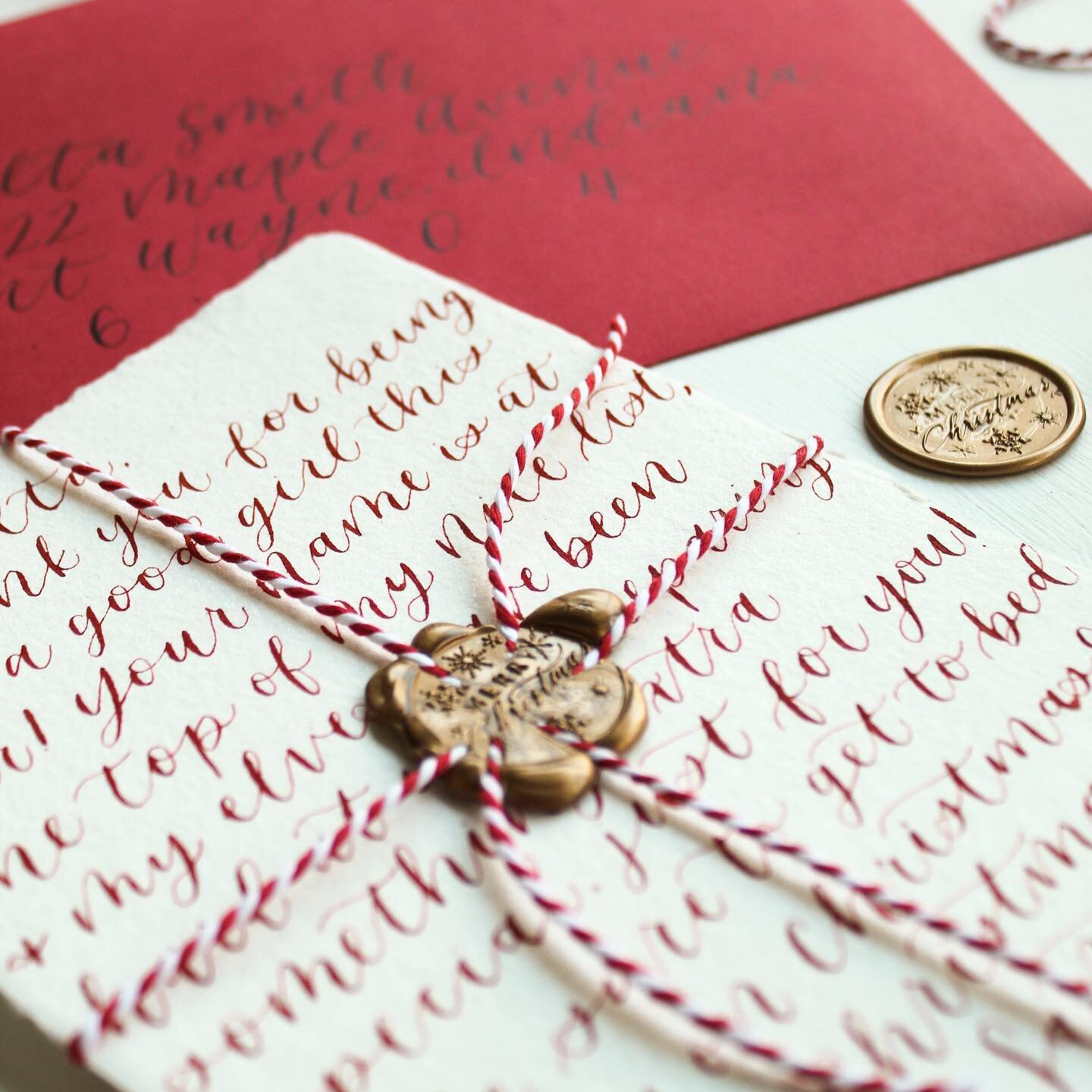 Today&rsquo;s item added to the 2021 Holiday Shop is Handwritten Letters from Santa!🎅🏼

Relive the magic in your child&rsquo;s eyes by gifting them a handwritten, personalized letter from Santa Claus🤍 Each letter comes with intricate finishing tou