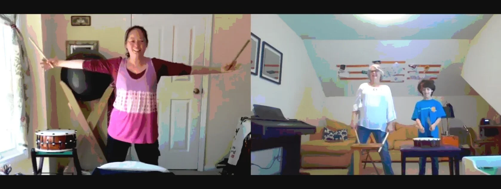 Spring 2021: Online &amp; Outdoors #TaikoJoy