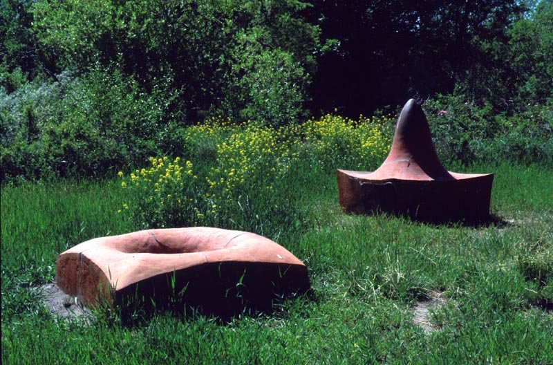 Both pieces installed 2002