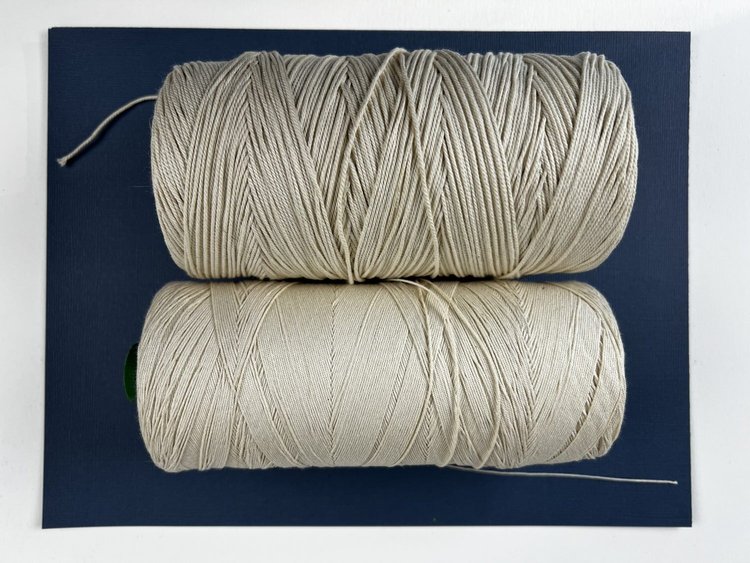 Organic Cotton 20/2 Weaving Yarn-5 Pound Cone-Natural