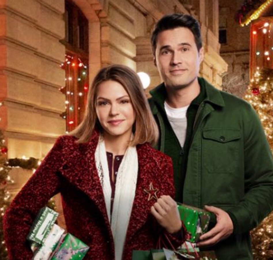 Aimee Teegarden and Brett Dalton In Once Upon a Christmas Miracle - Winner of the de Bourgh Award for Worst Movie