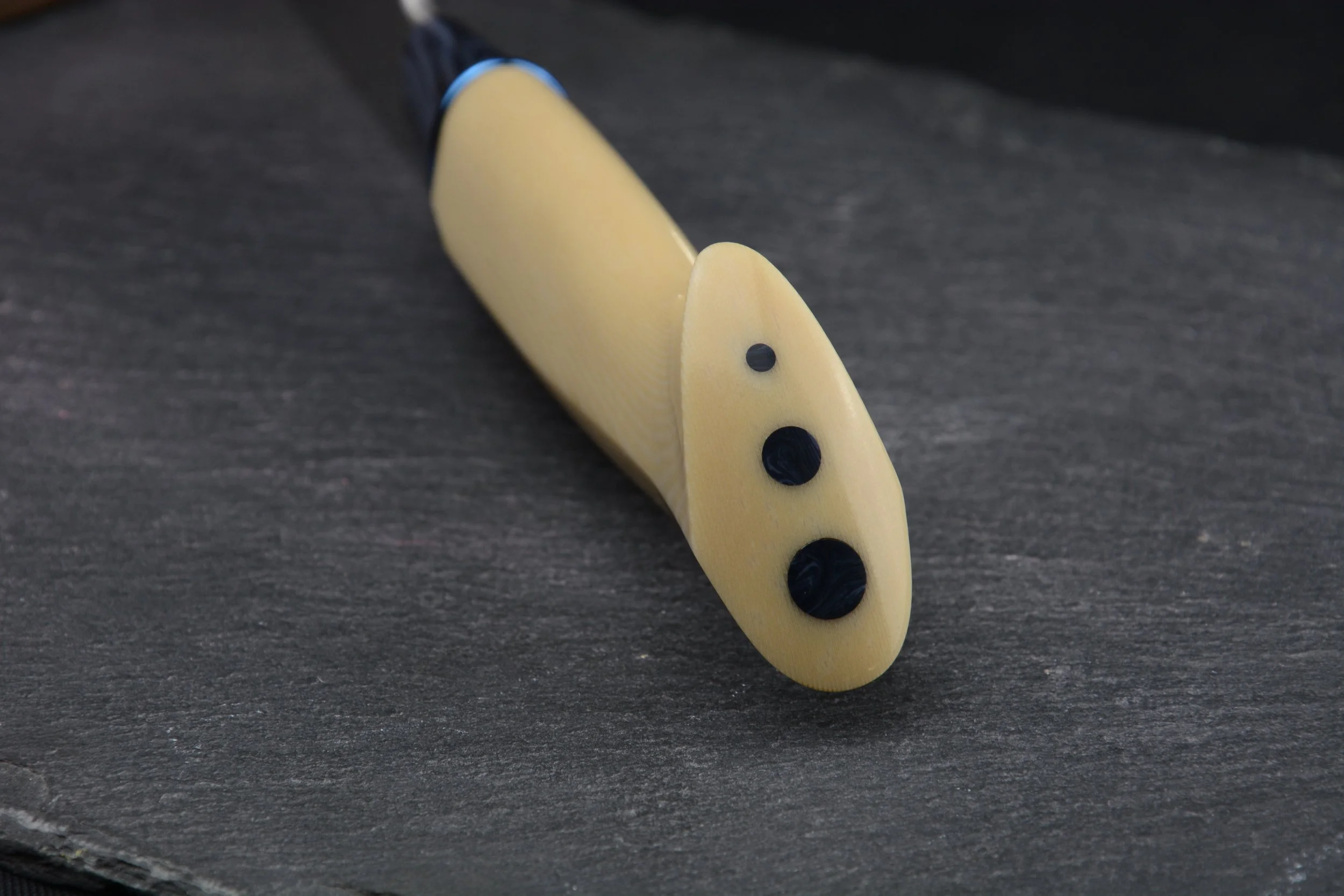 Bunka sanmaï inox Rougeforge  Talon.JPG