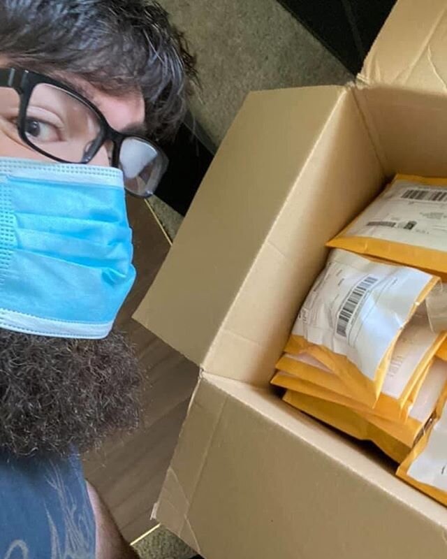 If you&rsquo;ve ordered anything within the last two months, it will finally be getting shipped today. The sacrifices we make for art...
