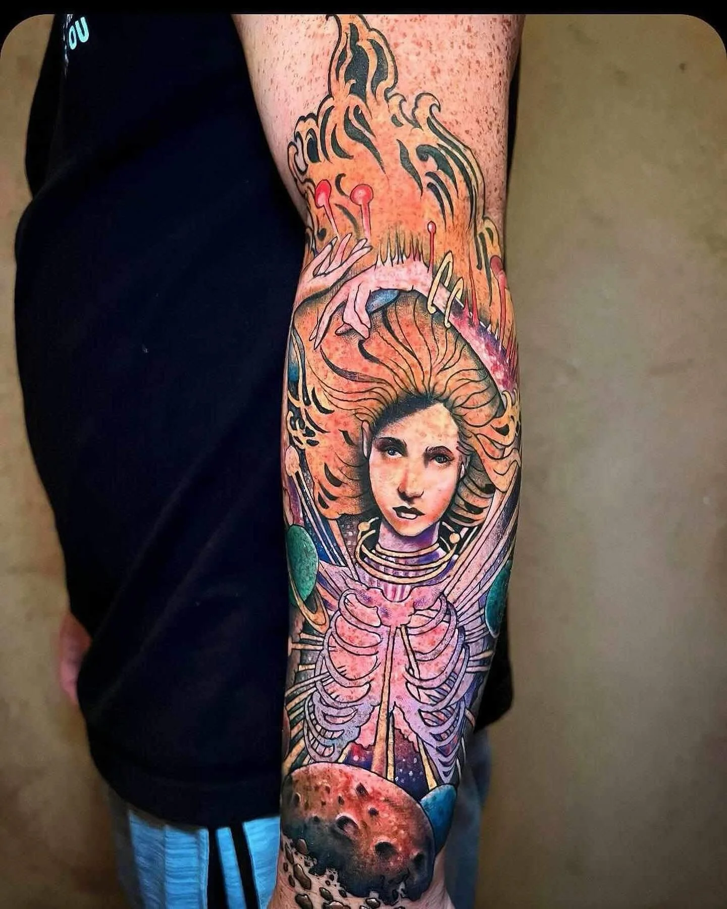 Another career milestone - the first Iapetus tattoo (that we know about)! Blown away by the passion and support of our fans! Thank you so much, Marco - and shout out to @bamba_tattoos !

New music is in the works!