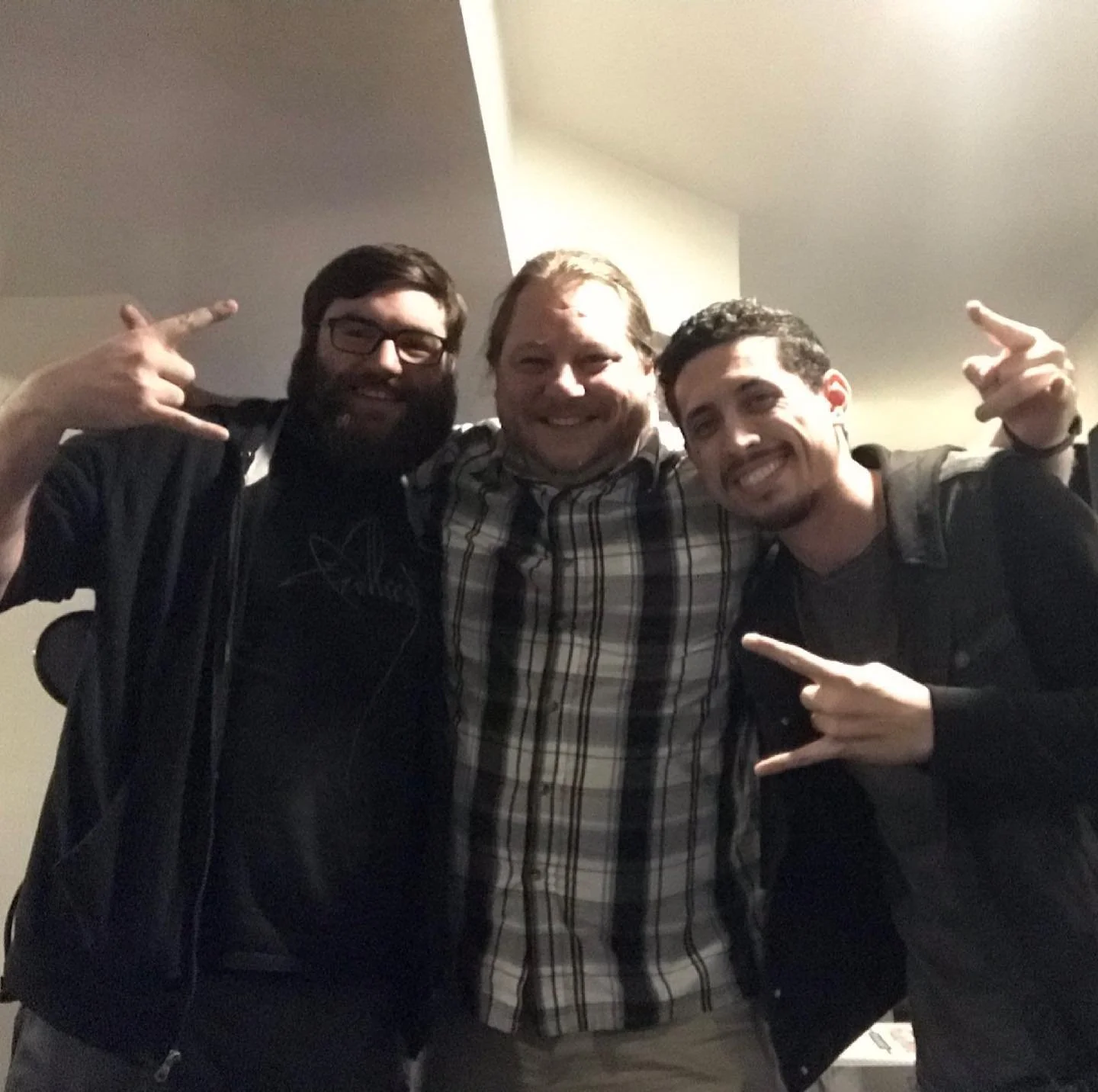 Two years ago today, we hit the studio with the great @machinejk76 to record The Body Cosmic, which turned out to be, without a doubt, one of the best experiences of our lives. Swipe right for some unseen footage from that glorious week.