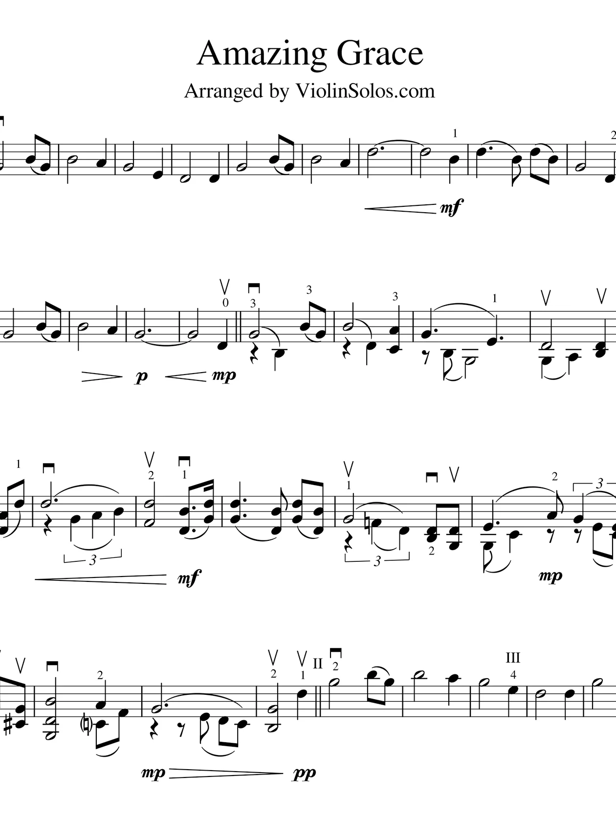 Amazing Grace - Violin - plain button.jpg