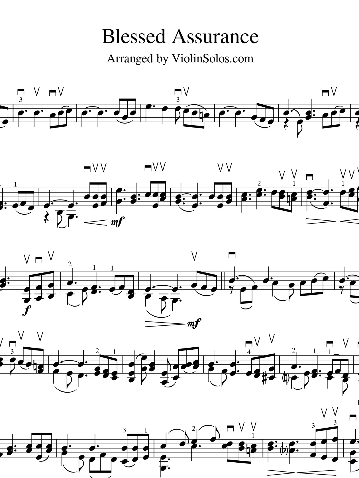 Blessed Assurance - Violin - plain button.jpg