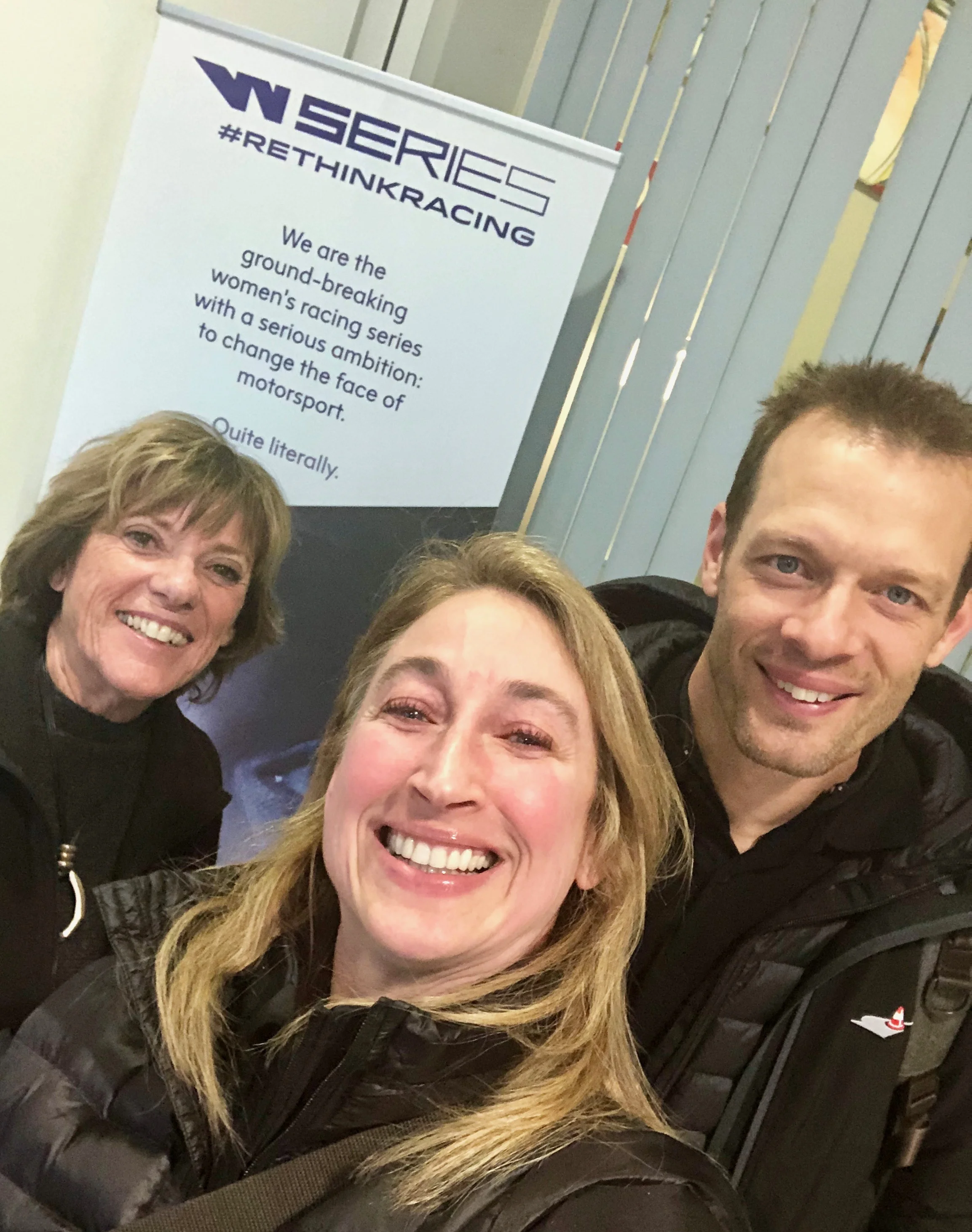 A pleasure to be involved with former IndyCar series driver Lyn St. James, and former Formula One driver and founder of Test & Training International, Alex Wurz.