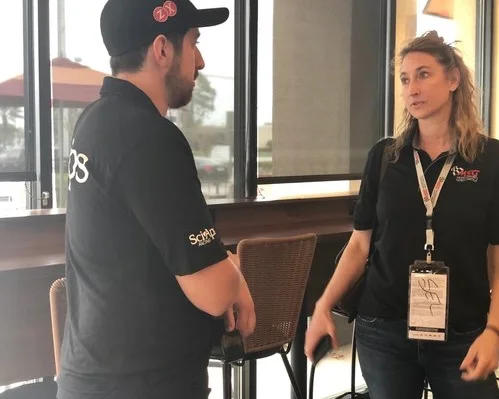 Talking the importance of hydration before, during, and post-racing with ARCA driver CJ McLaughlin in Daytona.