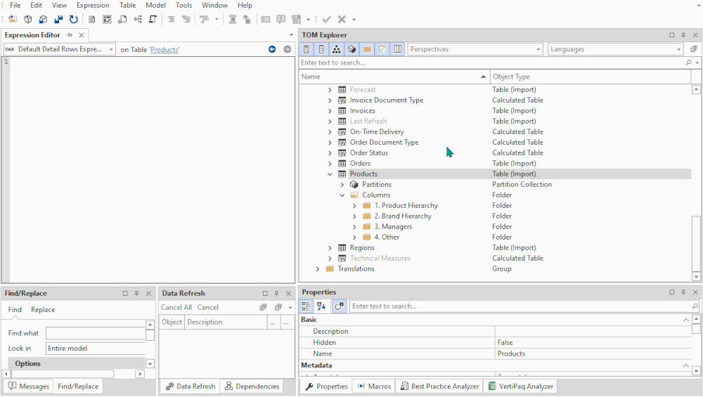 Check & Query Data from Tabular Editor — DATA GOBLINS