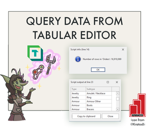 Check & Query Data from Tabular Editor — DATA GOBLINS