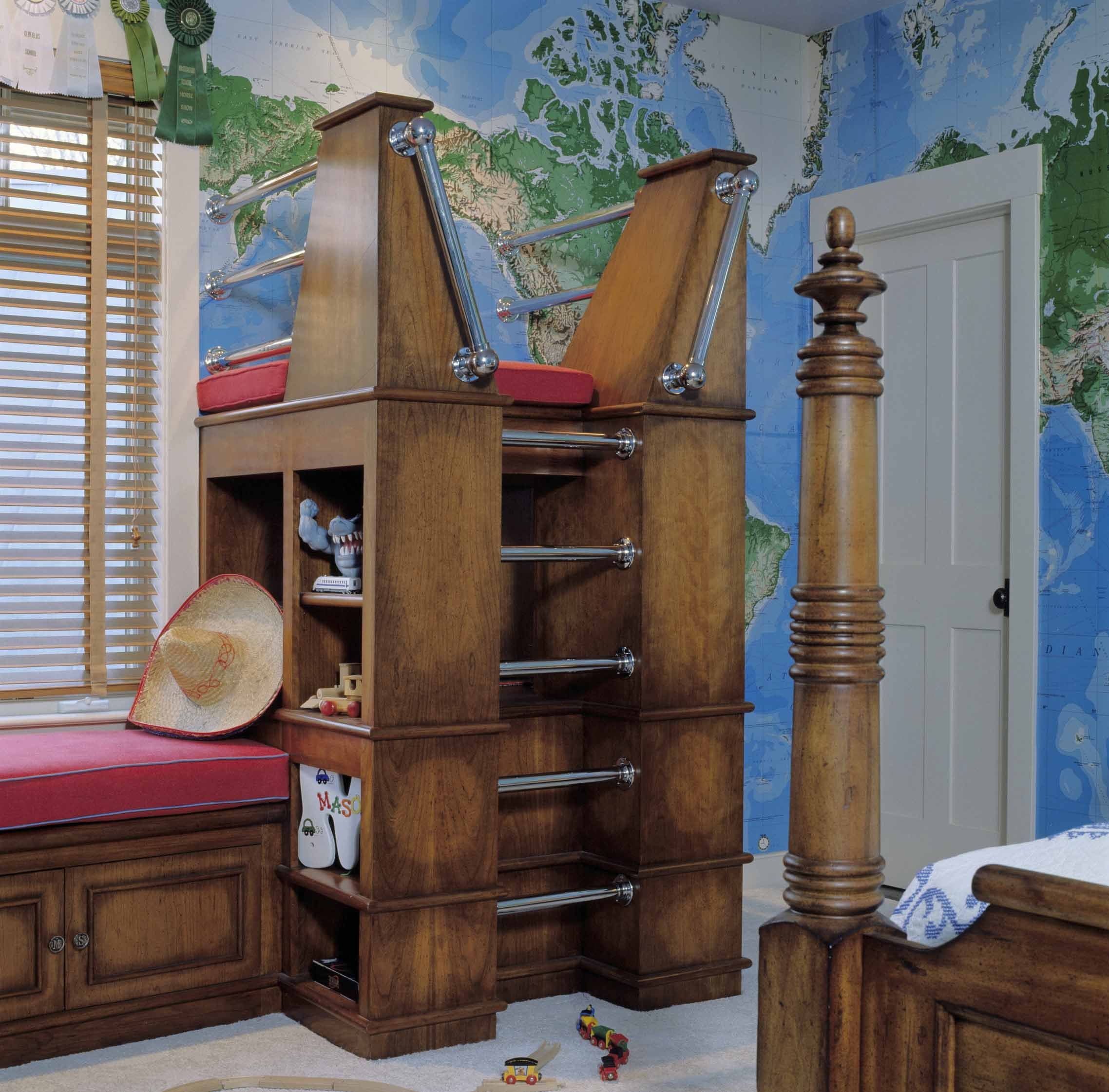 Hunt Country: Play Tower in Child's Bedroom