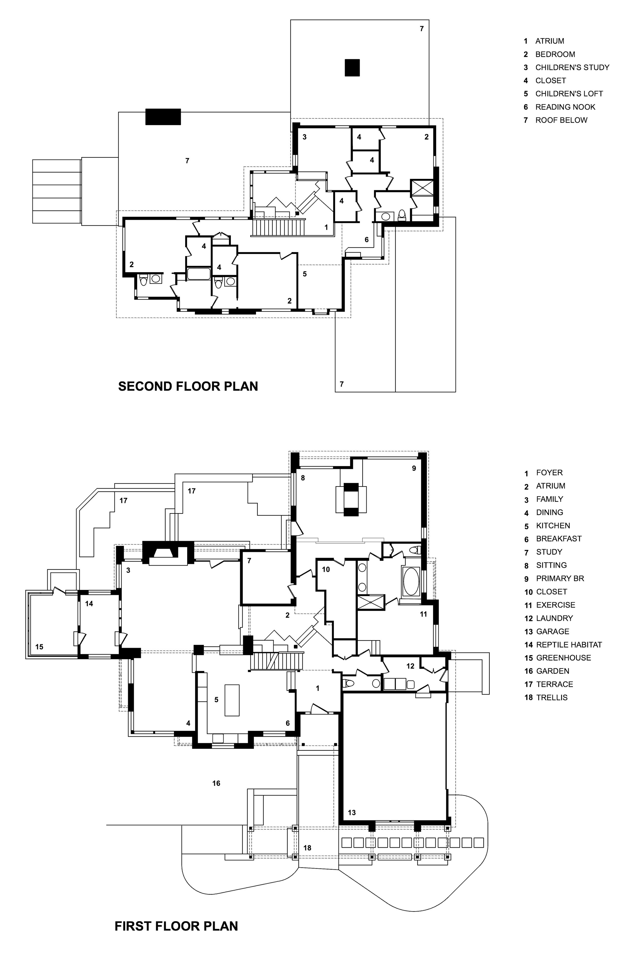 Leisure Hill: Floor Plans