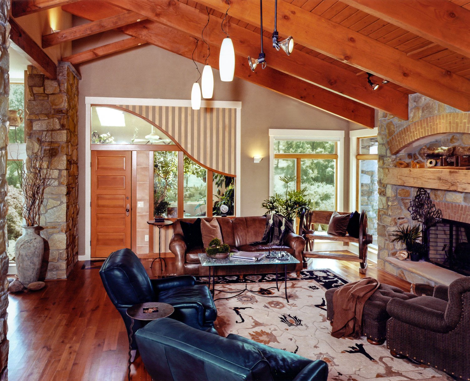 Leisure Hill: Family Room looking toward Reptile Habitat