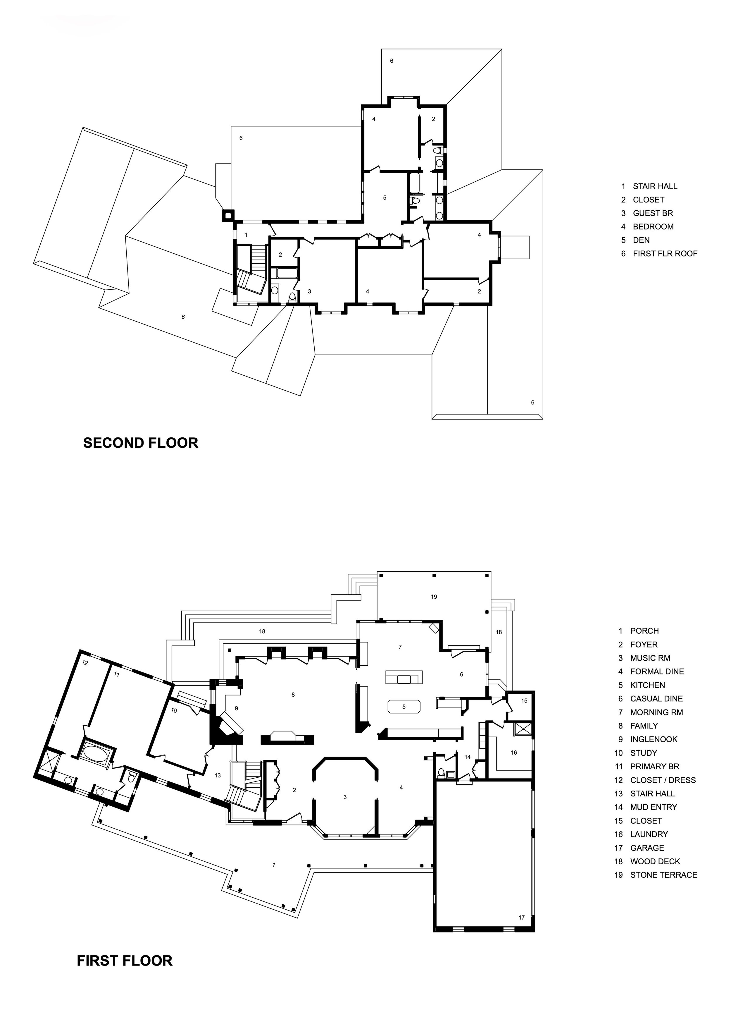 Donerin: Floor Plans