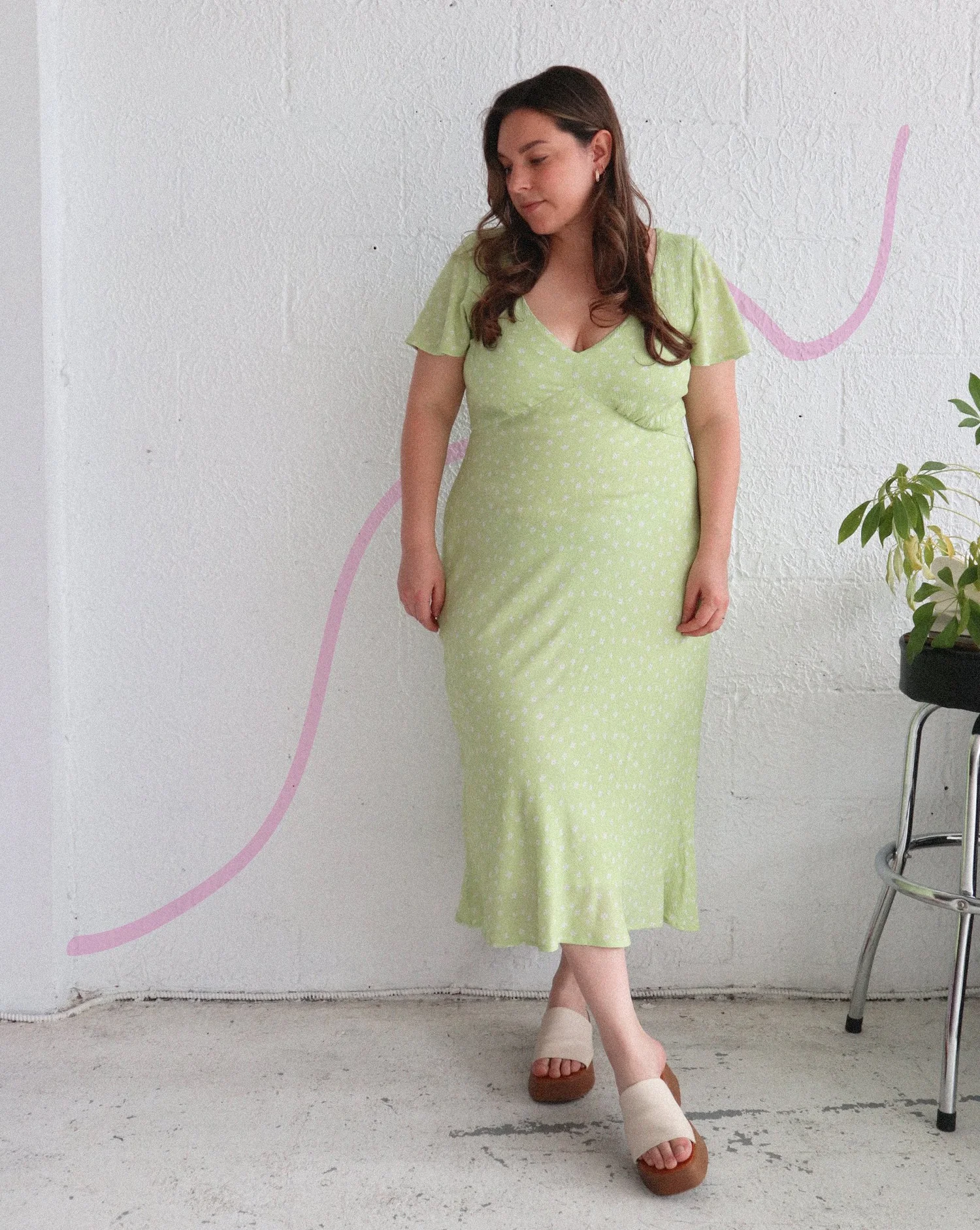 the cove slip dress  pdf pattern  les Perlines