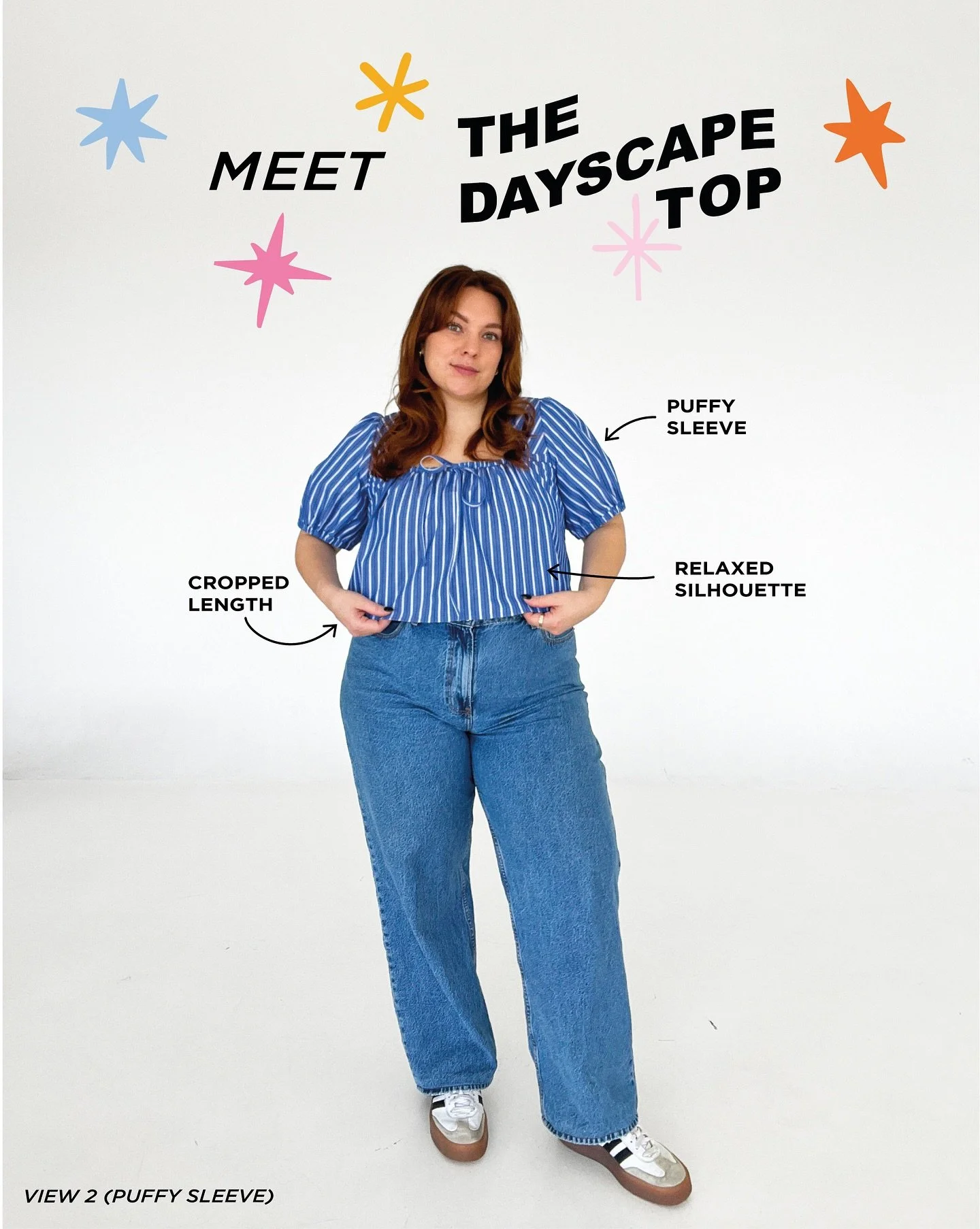 Let&rsquo;s take a closer look at my newest pattern, the Dayscape Top!✨🌞

Tbh, I&rsquo;m a *bit* emo and overwhelmed by the amount of people who already have purchased it since yesterday, thank you all so much!🥲🥲💞(it&rsquo;s such a fun sewing pro