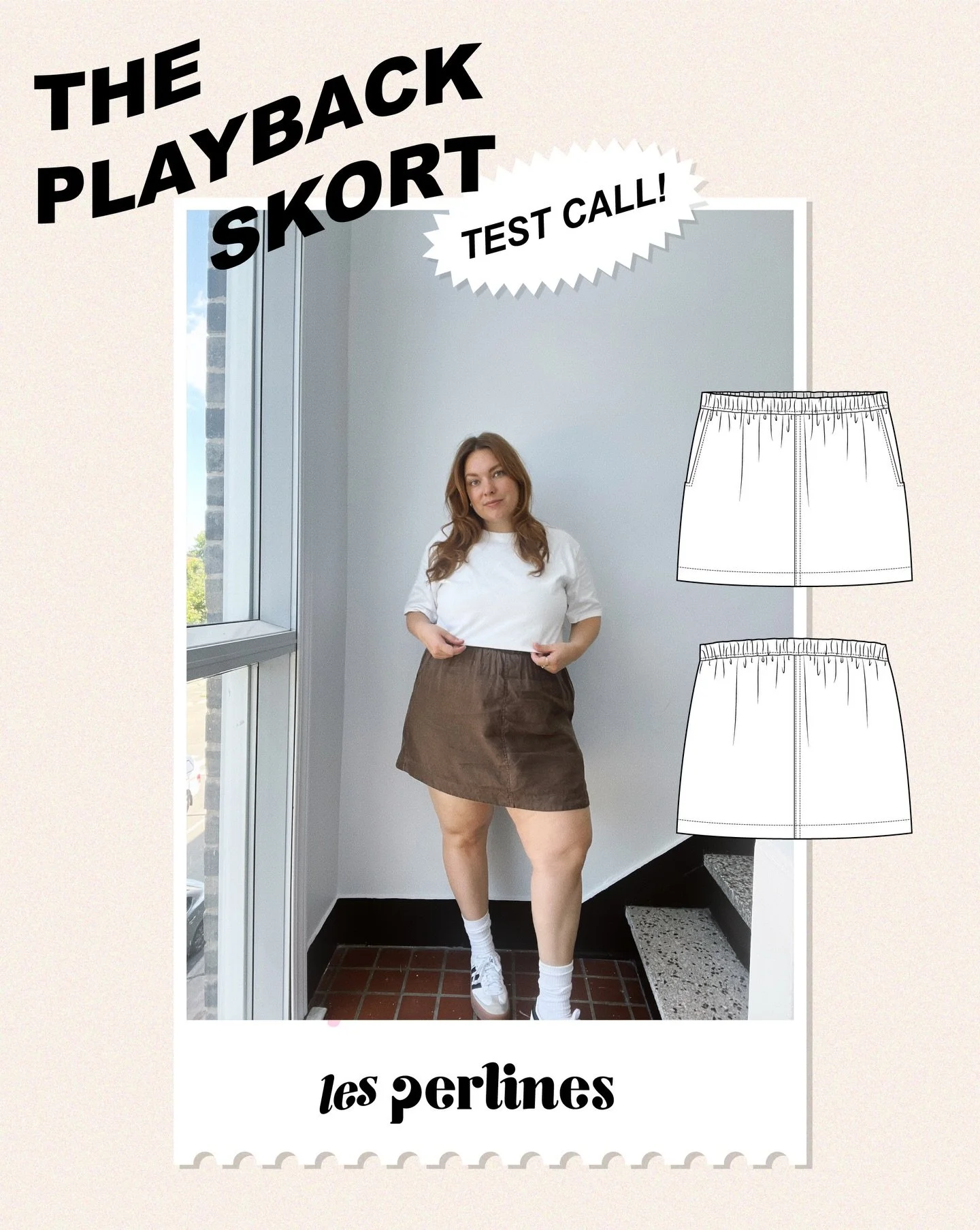 The Playback skort is ready for testing!!! 

⏮️⏮️⏮️⏮️⏮️

If you&rsquo;ve been following my day-in-the-life series, you know that I decided to re-shuffle my launch calendar to get the Playback skort to you asap and it&rsquo;s been a chaotic last few w