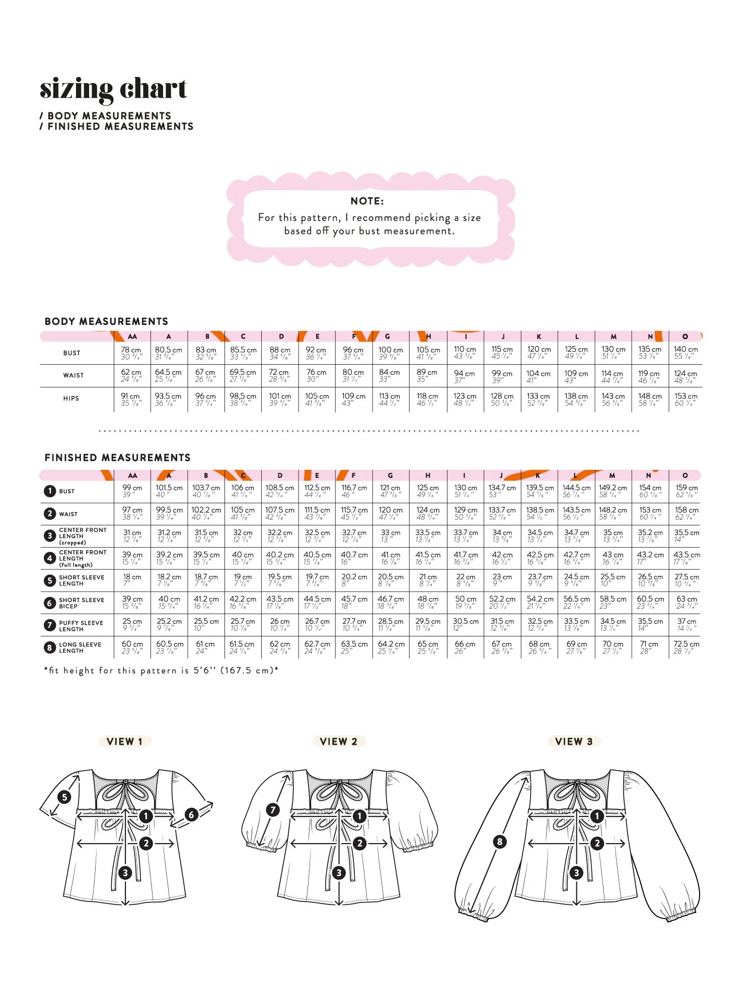 The Dayscape Top - pdf pattern