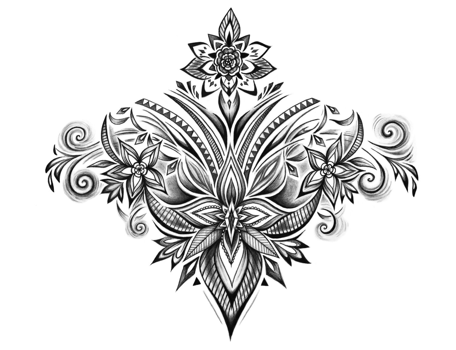 veelbelovend reactie interieur Custom Tattoo Designs — Lumina Noctis