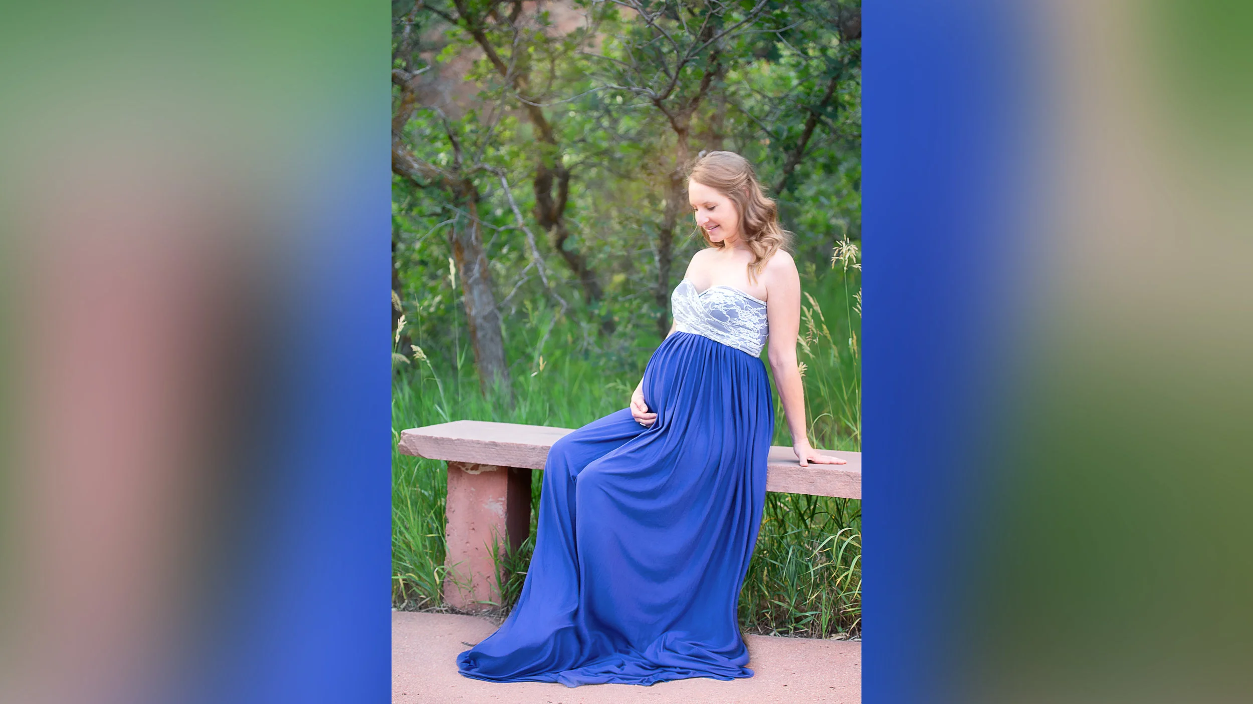 Zoie Gown - Royal Blue