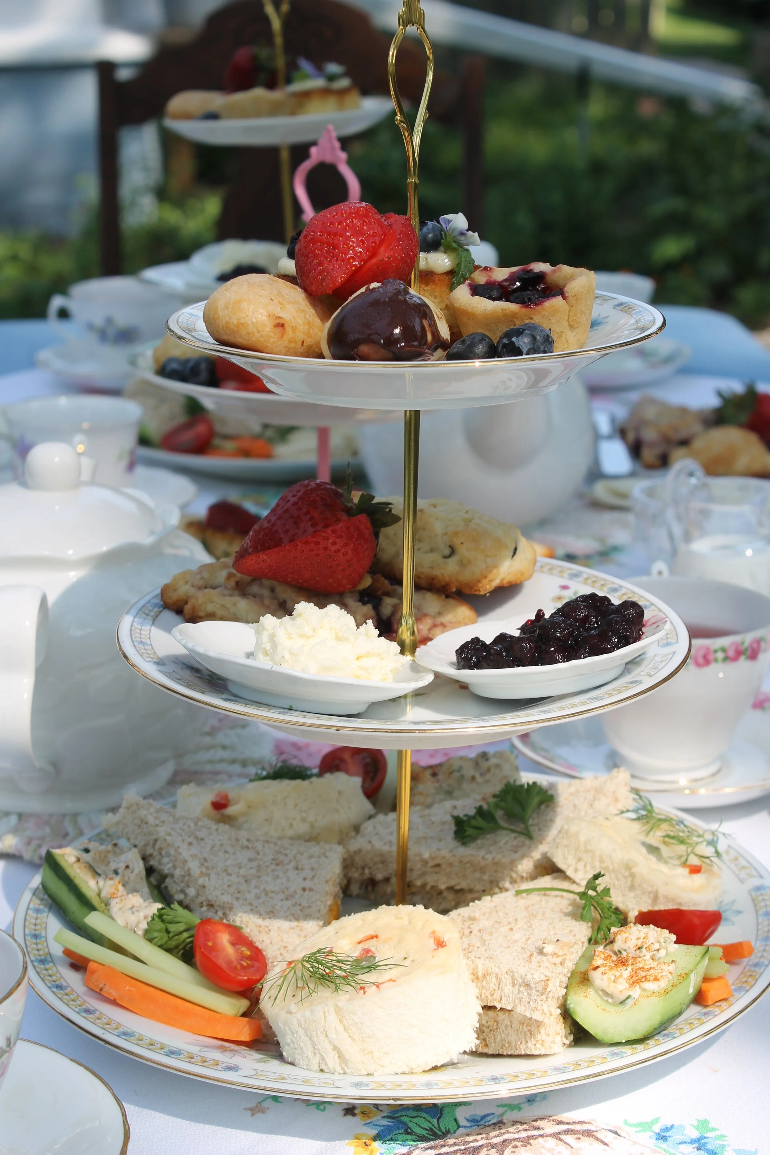 Once again the question - high tea or afternoon tea?