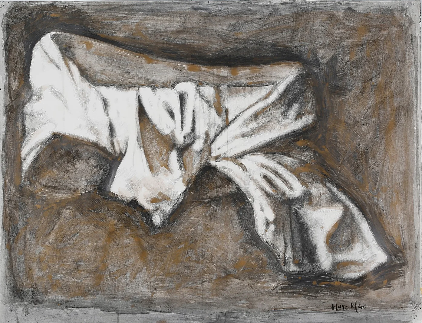 Perizoma , 2013. Graphite on paper. 24 x 36 inches.