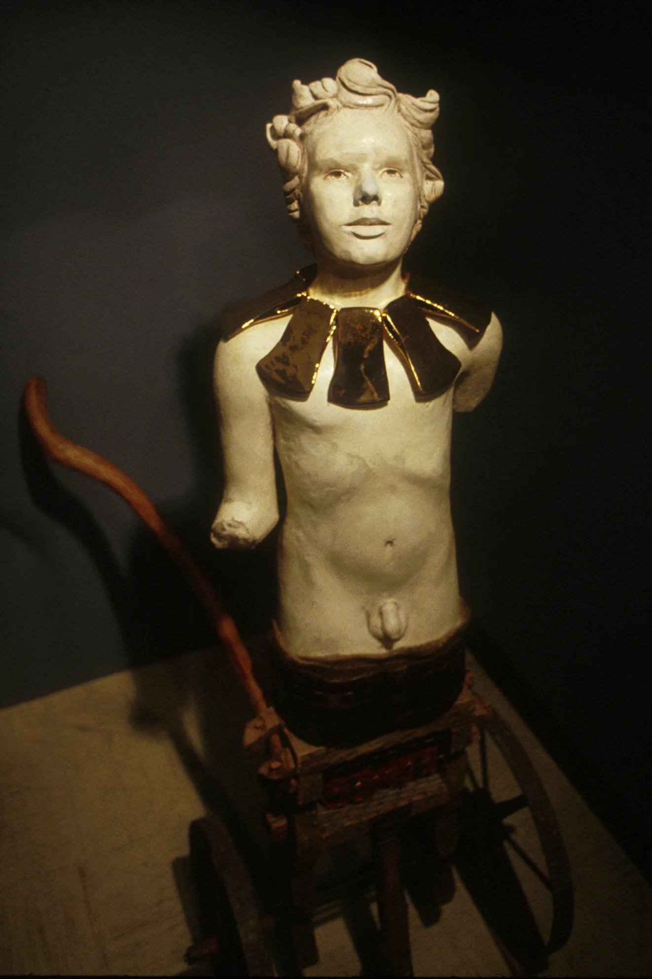 Archaic Celestino , 2004. Mixed media assemblage. Life size.