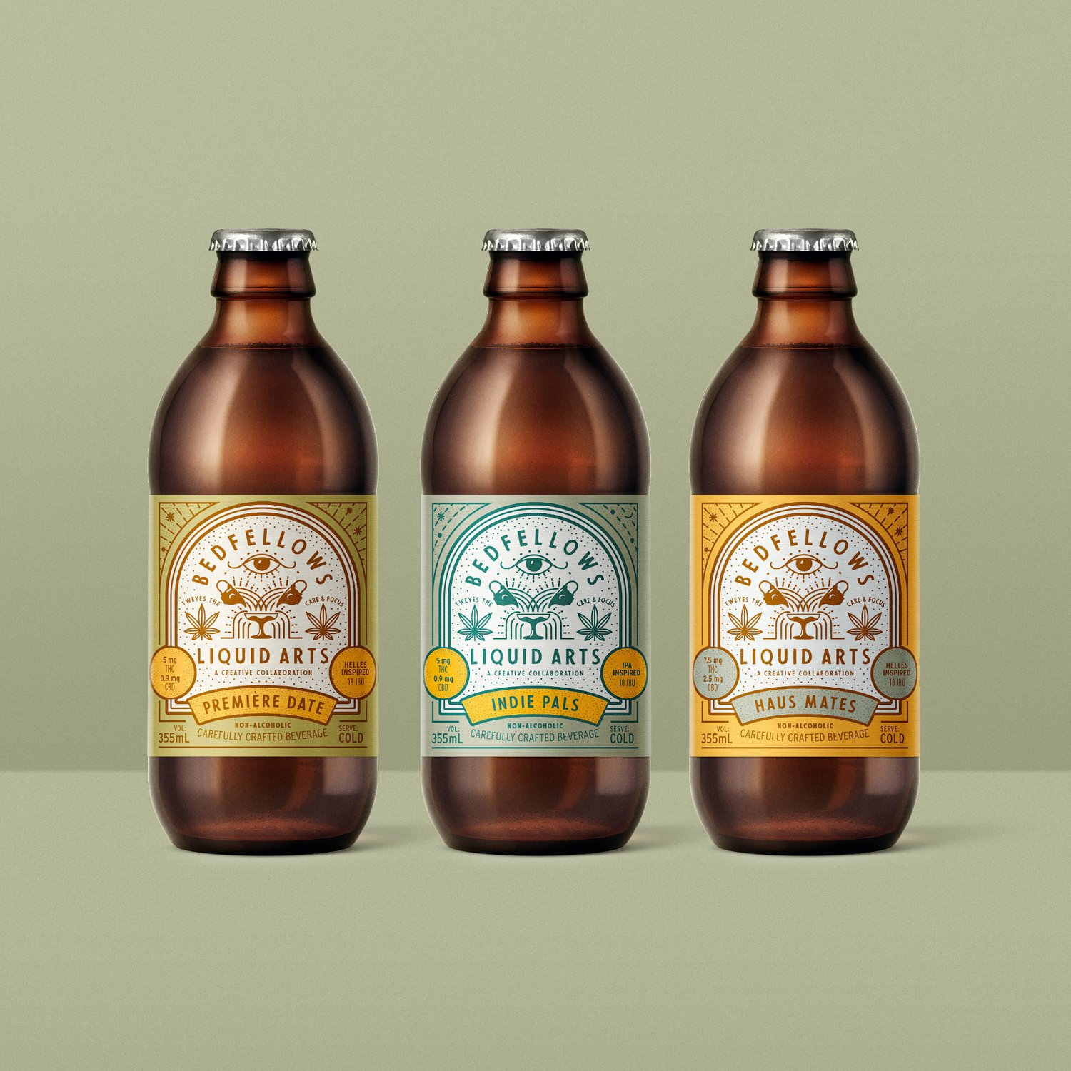 Bedfellows Cannabis Beverage Brand & Package — INSITE