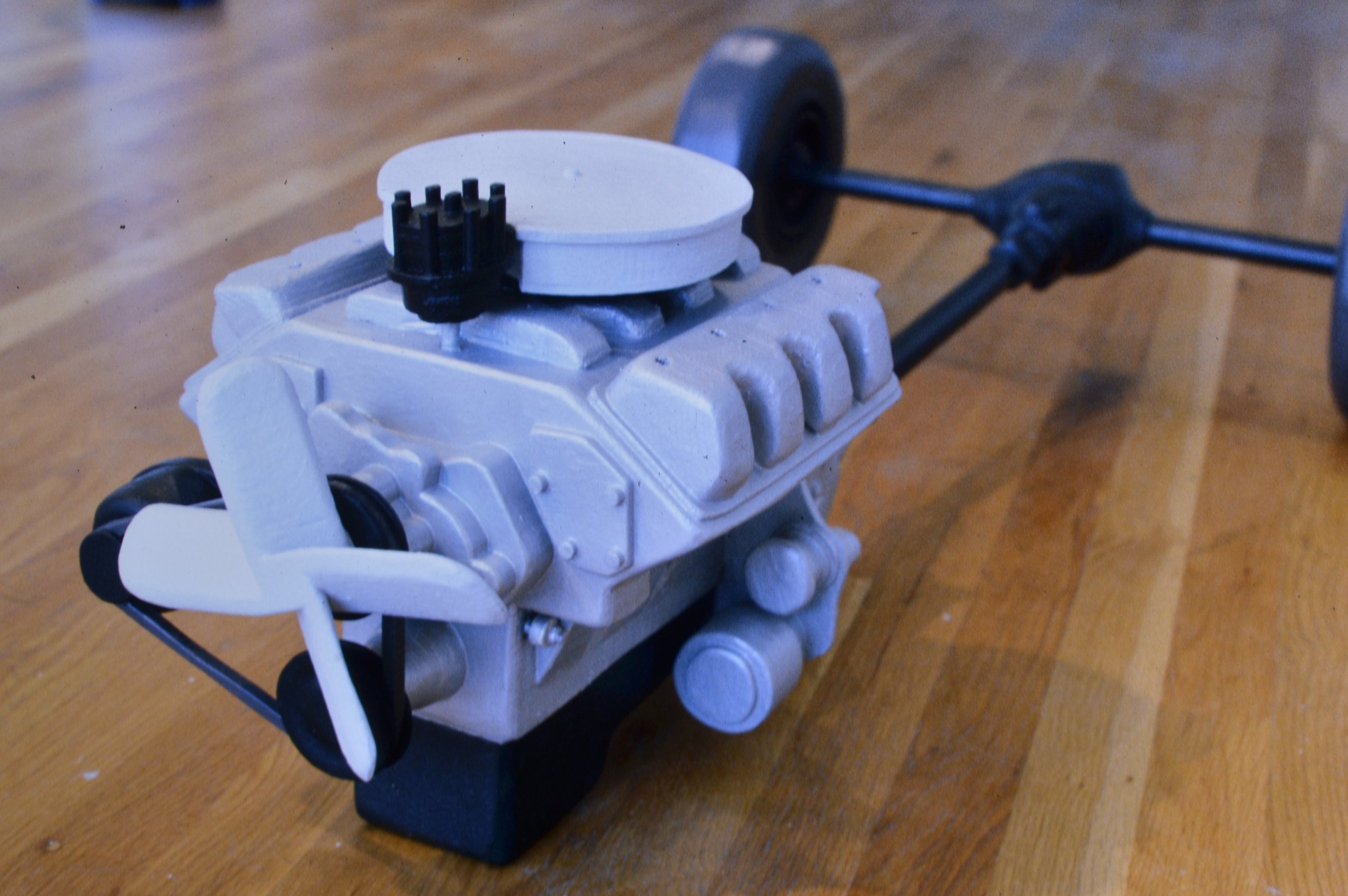 A Whole New Power Train (Alternate View, from the installation, "The Other")