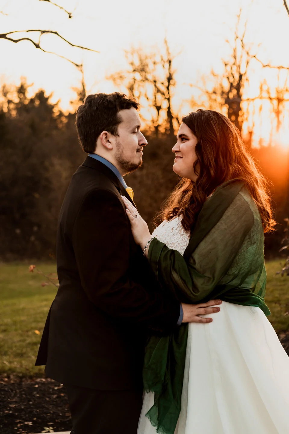 Alyssa + Nathaniel // December Wedding at Magnolia Estate