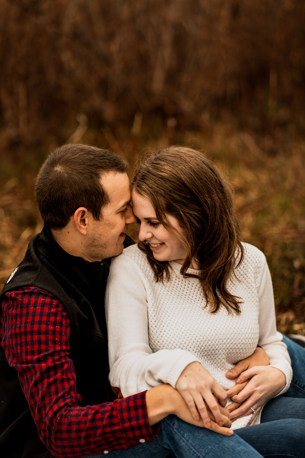 French Park Engagement Photos - Liz and Louis — Karly Christine Photography