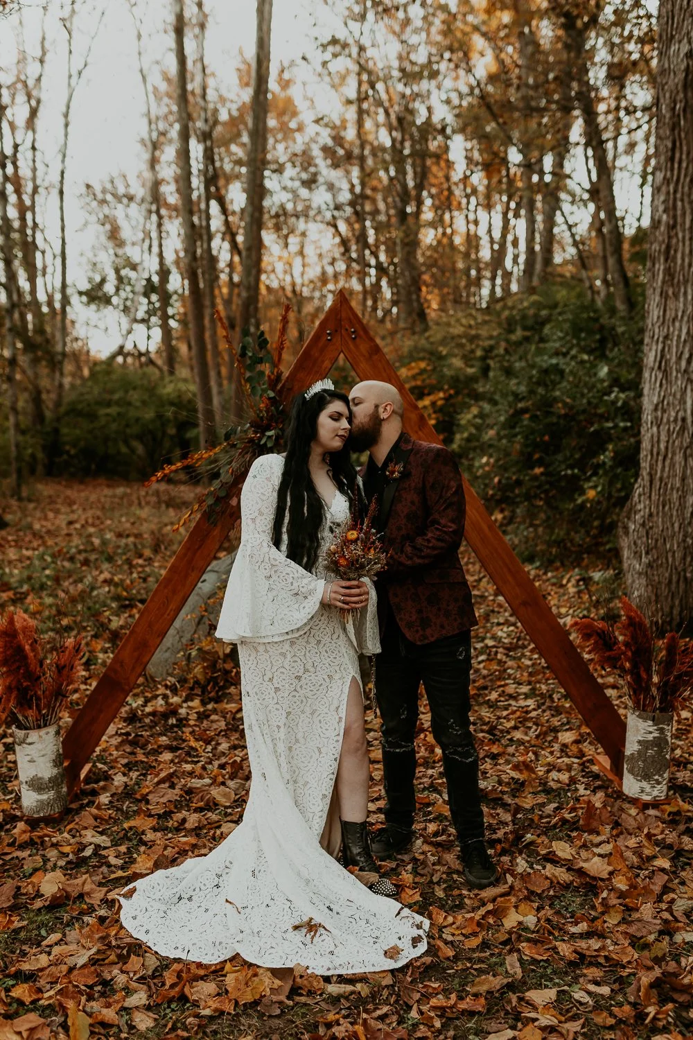 Doench Wedding // Fall Cincinnati Elopement