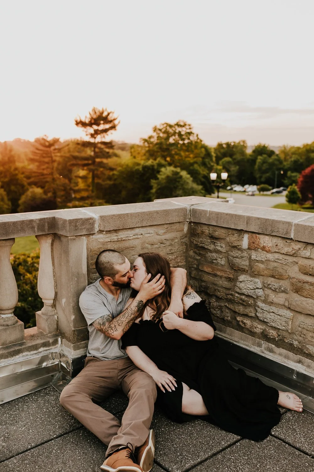 Abby + Andrew // Ault Park Engagement