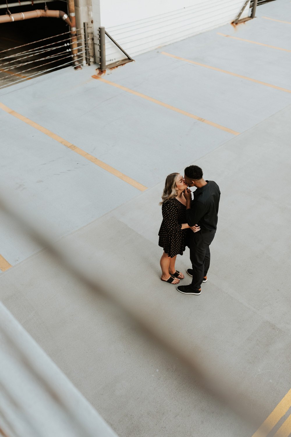 Rooftop Engagement Photos // Ohio Wedding Photographer