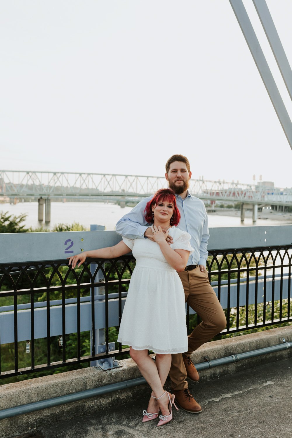 Newport Kentucky Engagement Photos // Cincinnati Wedding Photogr